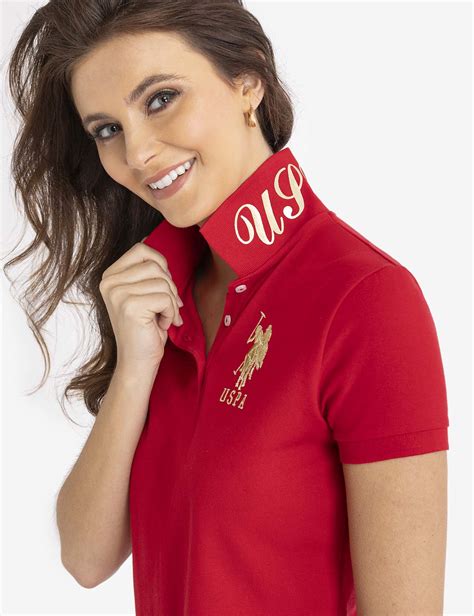 USPA METALLIC PRINT POLO SHIRT– U.S. Polo Assn.